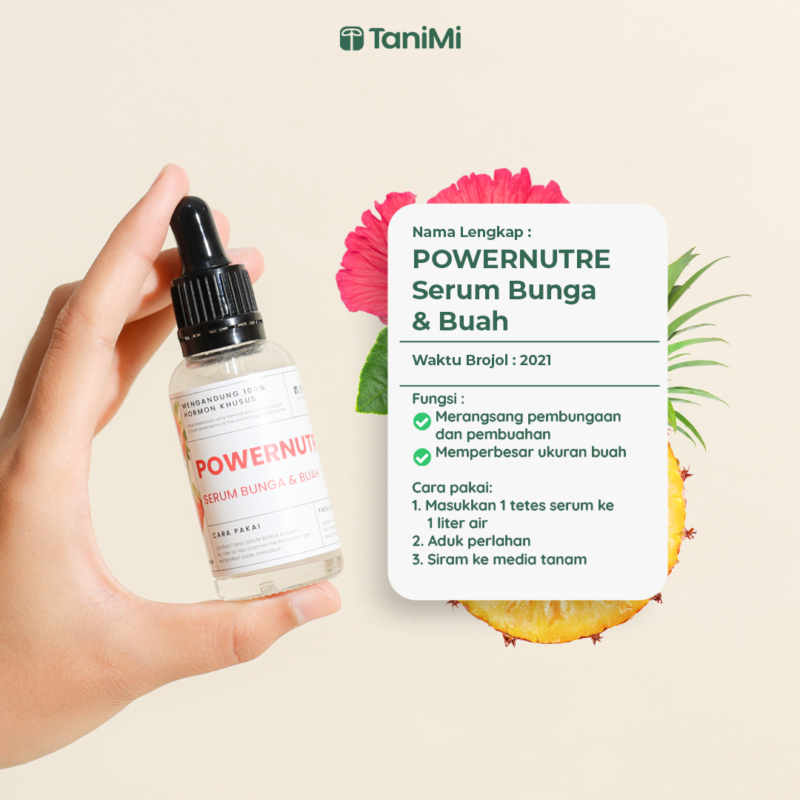 POWERNUTRE DOUBLE BOOSTER I SERUM BUNGA & BUAH - Image 2