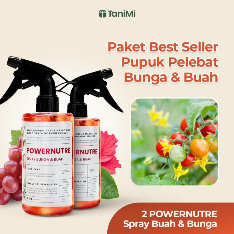 POWERNUTRE DOUBLE BOOSTER I SPRAY BUNGA & BUAH