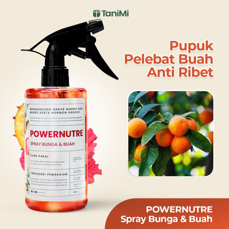 POWERNUTRE SPRAY BUNGA & BUAH