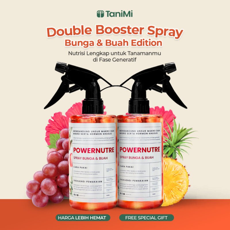 POWERNUTRE DOUBLE BOOSTER I SPRAY BUNGA & BUAH - Image 2